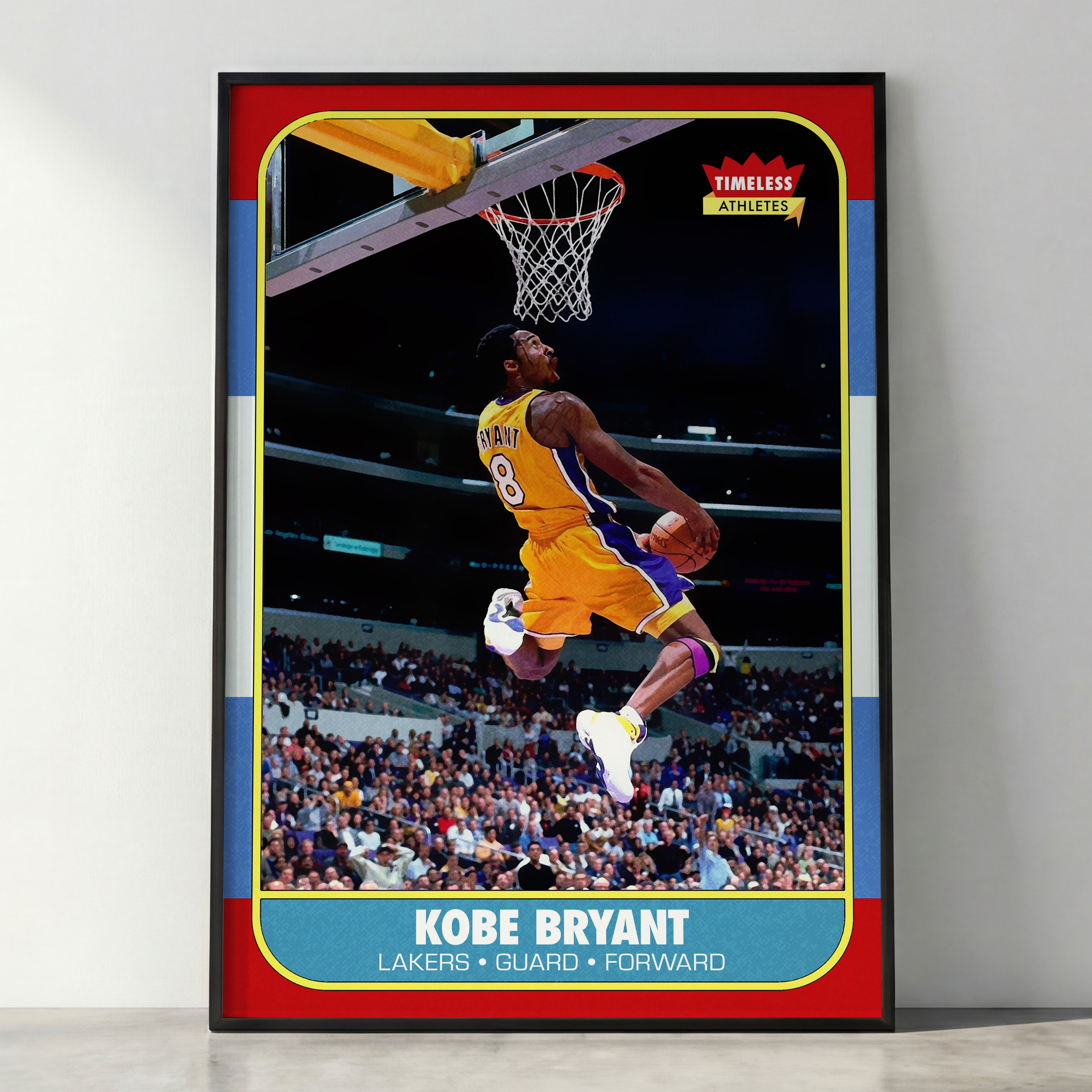 Kobe Bryant Wall Art – Premium Matte Poster – Timeless Athletes